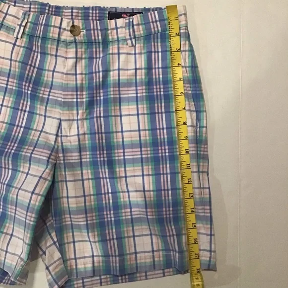 Vineyard Vines Men’s Breaker Plaid Shorts Multicolor - Picture 6 of 9